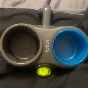 Adjustable Brica snack and drink holder